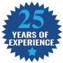 25 Years Industry Experience
