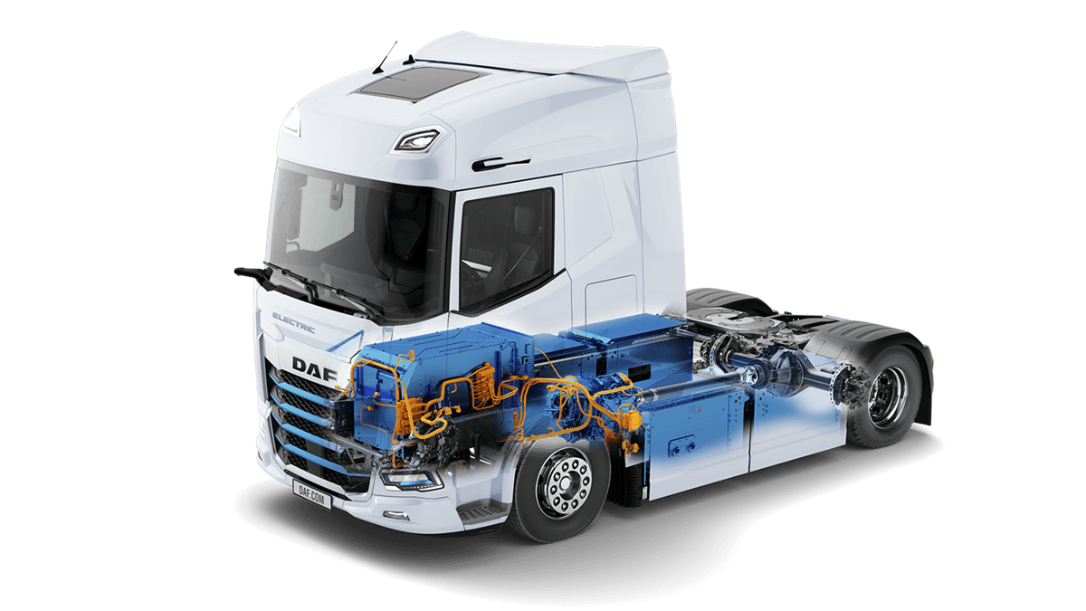 Technician performing commercial vehicle repair at CFM Keighley
